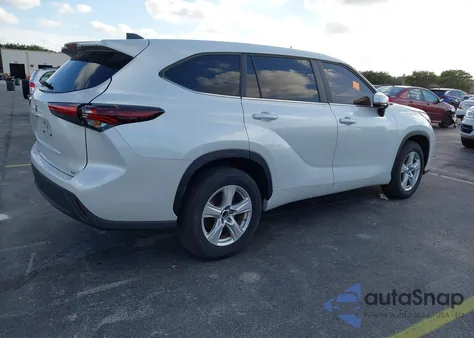2023 Toyota Highlander Le from USA, damaged, VIN 5TDKDRAH8PS023085